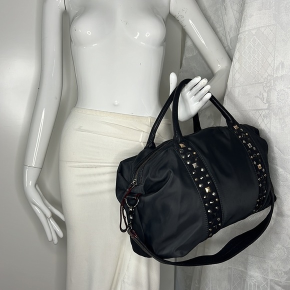 MZ Wallace Large Studded Double Handle Shoulder Bag - Picture 8 of 13